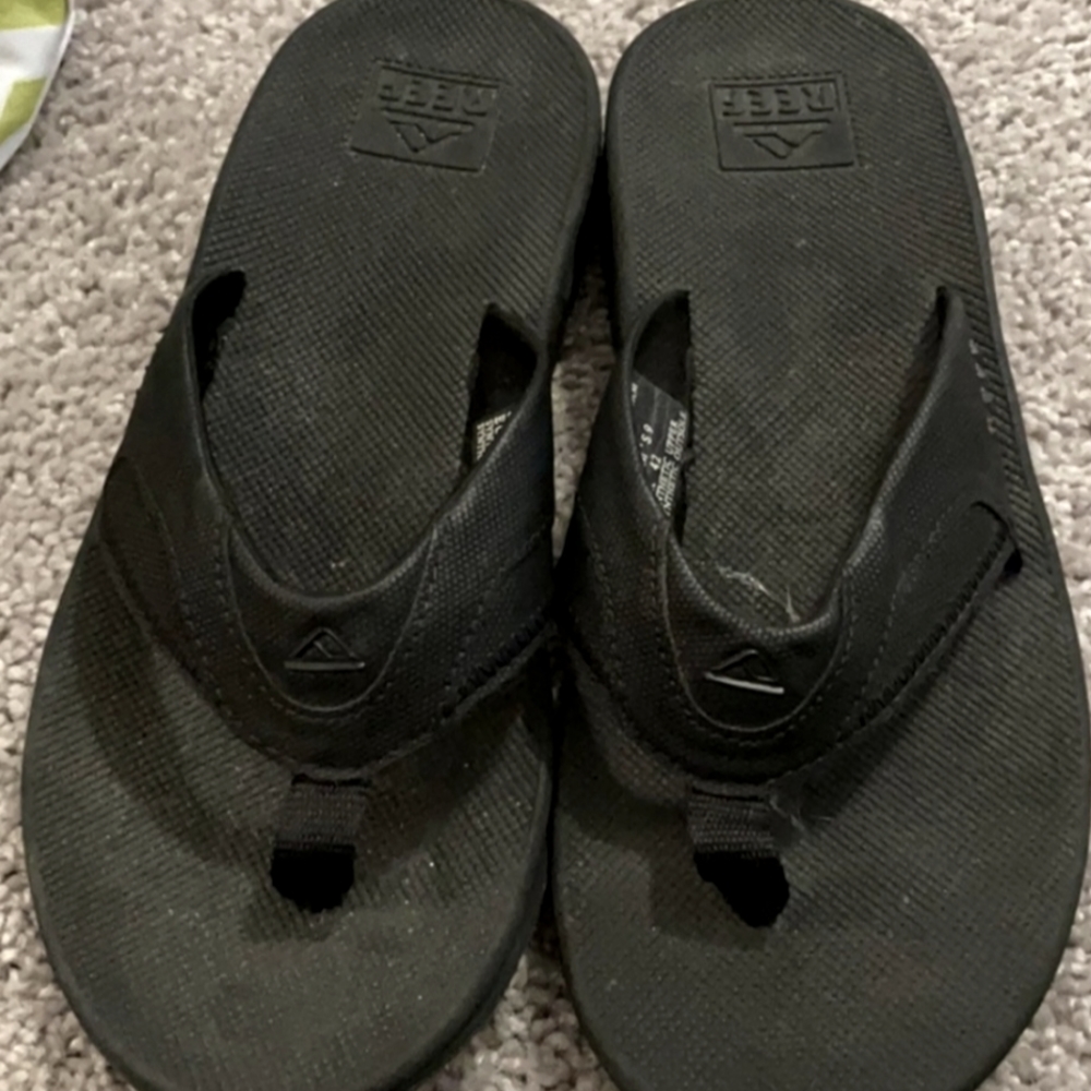 Reef Fanning Bottle Opener Flip Flops Men's Size 9